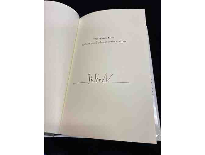 Don Winslow's Signed Copy of 'City On Fire' Novel