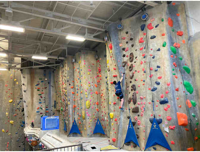 Rock Spot Climbing Two Day Passes w/ Gear & Crazy Burger $20 Gift Certificate