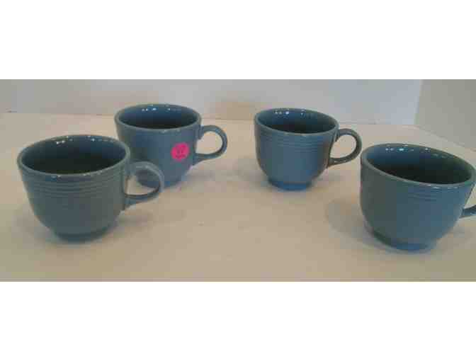 Homer Laughlin Fiesta Cups Periwinkle 4 pc.