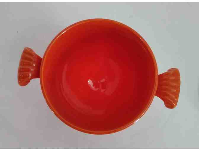 Fiesta Red Vintage Sugar Bowl & Lid