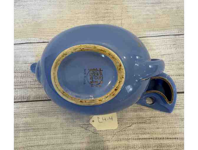 Hall China Cadet Blue Hook Type Teapot, 6 Cup