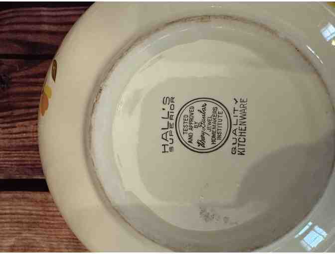 Hall China Autum Leaf Canteen & Serving Bowl