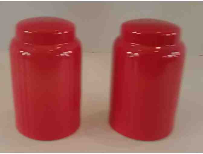 Hall China Chinese Red Salt & Pepper