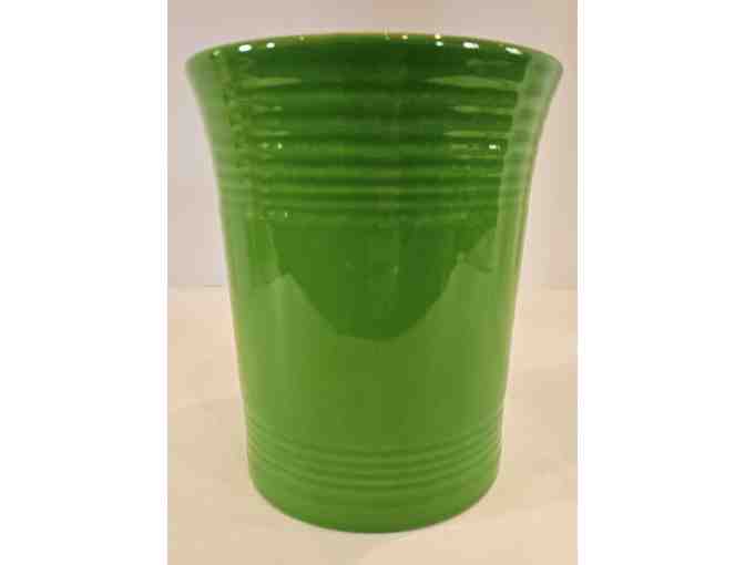 Fiestaware Shamrock Crock 86th Dahlia Show