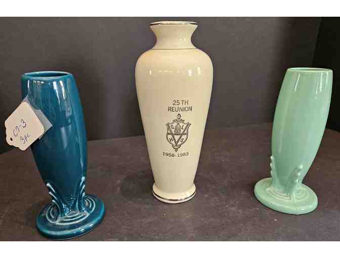 Bud Vase Assortment Fiestaware Pioneer 3 pcs