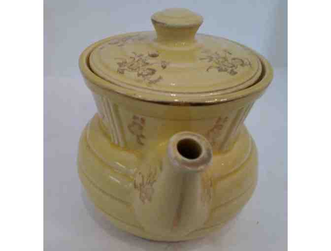 Hall China Dripolator Yellow & Gold