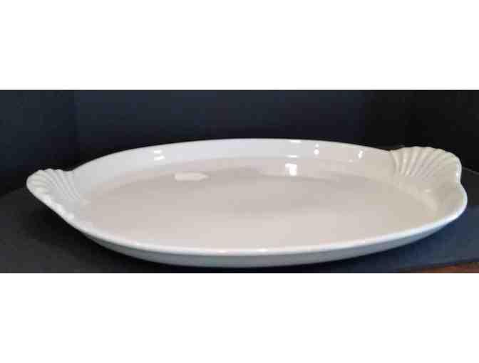 Hall China HUGE White Sample Platter