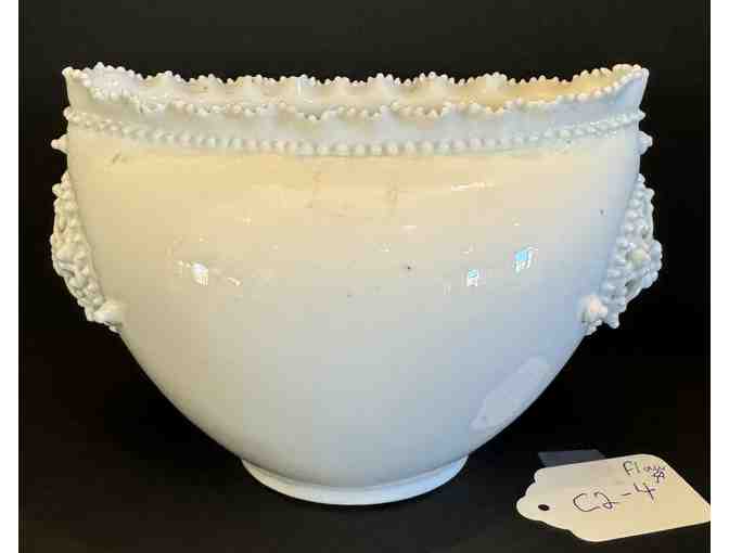 KT&K Lotus Ware Columbia White Plain Bowl