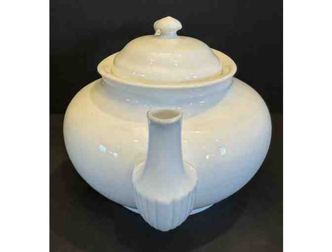 Lotus Ware 2 pc Teapot