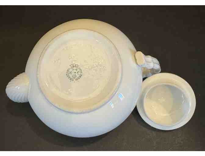 Lotus Ware 2 pc Teapot