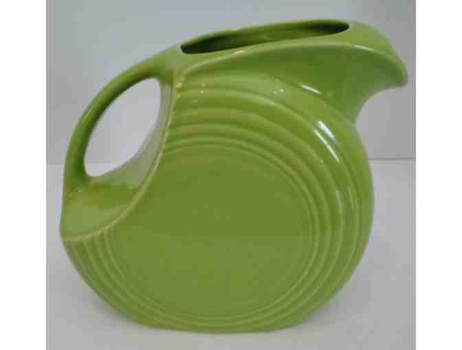 Fiestaware Chartreuse Millennium Disk Pitcher