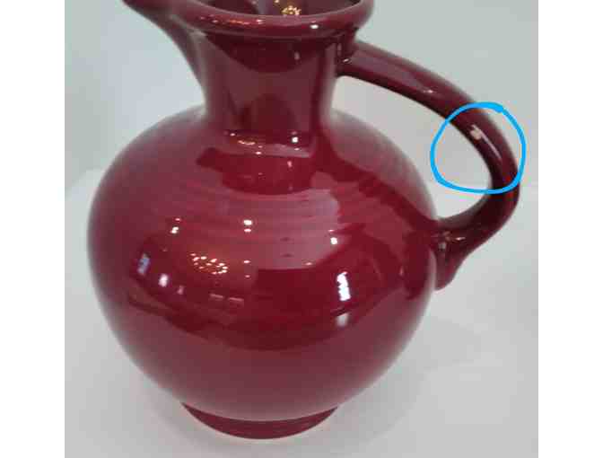 Fiestaware Cinnabar 44 oz Teapot w/Lid & Carafe