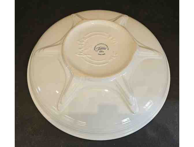 Fiestaware White Footed Bowl 11.5'