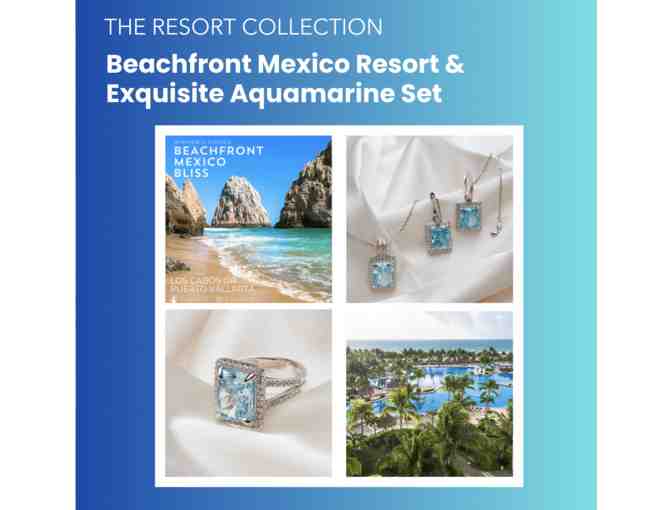 Beachfront Mexico Resort + Dazzling Aquamarine Jewelry Set - Photo 12