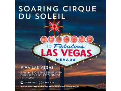 Las Vegas Adventure 2 Night, with the Best of Cirque Du Soleil for (2)