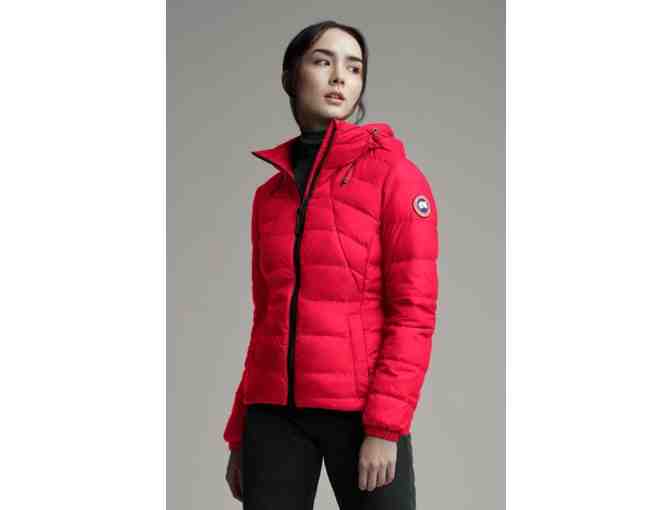 CANADA GOOSE WOMENS ABBOTT DOWN HOODED JACKET SIZE LARGE