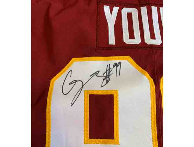 Autographed Chase Young #99 Washington Football Team Jersey