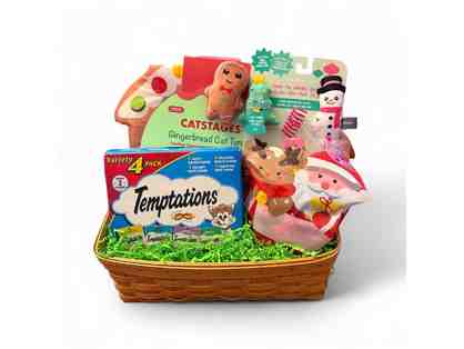 Cat Basket - Toys & Treats