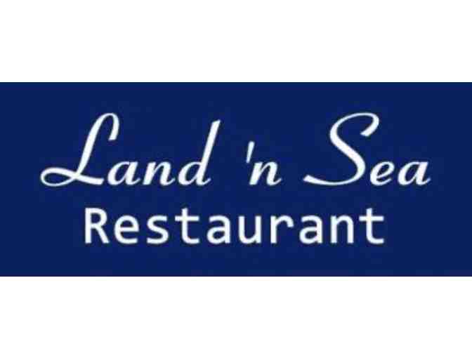 Land 'N Sea Restaurant, Peabody - $50 gift card