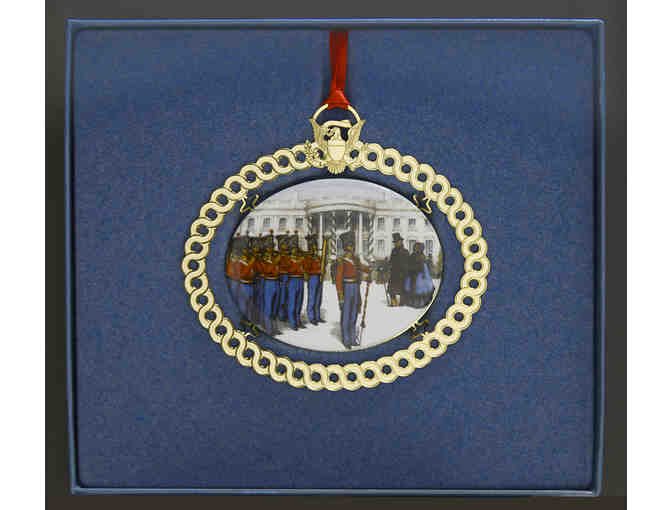 Four Historical White House Christmas Ornaments - check out the pictures!!