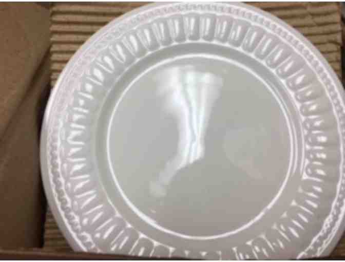 Dinner and Salad Plates (lots of 12 ea.) Majesticware by ONEIDA - Athena (Ariel) pattern