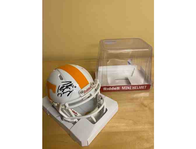 Peyton Manning Autographed Mini-Helmet