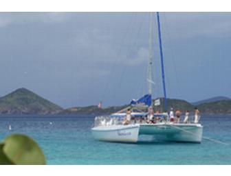 Half Day Champagne Sail & Snorkel Trip for 4 on Adventuress