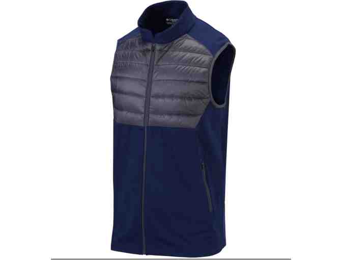 (1) Men's Columbia In The Element Golf Vest and (1) Men's In The Element Golf Jacket