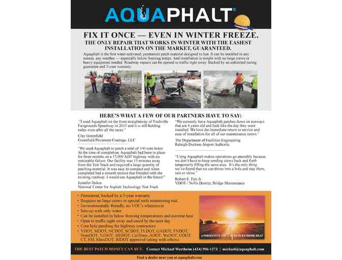 Aquaphalt 6.0 - 12 Buckets