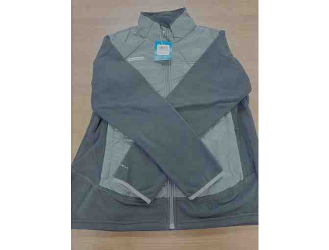 Women's Large Columbia Basin Butte Fleece Full Zip - Black - Photo 1