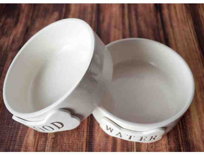Handmade Ceramic Dog Bowls