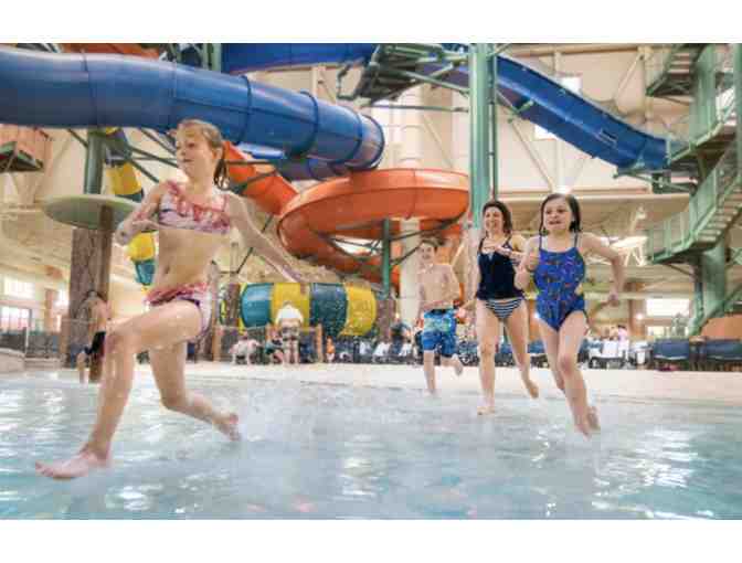 Great Wolf Lodge Overnight Stay with Water park Passes for 5 PLUS $350 Gift Card