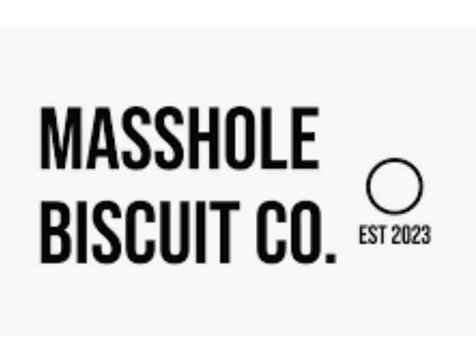 Masshole Biscuit Co. Treat and Merch Basket