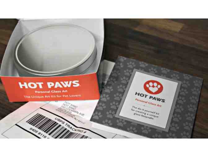 Hot Paws Glass Pawprint Kit from Hot Sand