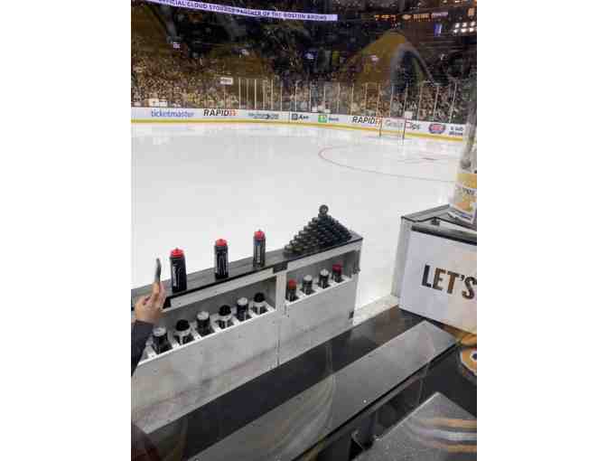 Boston Bruins - 2 tickets right behind the Bruins Bench!!
