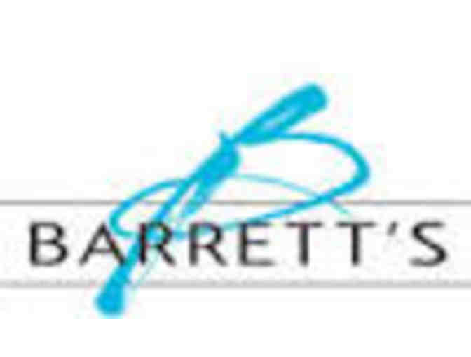 $50 Gift Certificate to Barrett's Grill