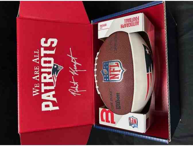 Football - Autographed New England Patriots - (Rare, David Andrews)