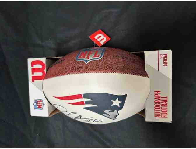 Football - Autographed New England Patriots - (Rare, David Andrews)