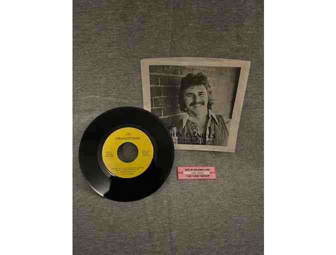 Scuba Record - Autographed, RARE Find - John Langlois (45 RPM)