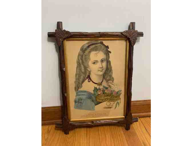 Original Lithograph (1874) - Currier & Ives - (Antique, 150 Years Old)