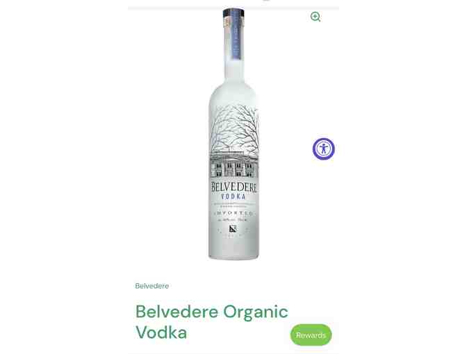 Vodka (Polish Luxury) 'Belvedere' - 1 Liter, Imported Small-Batch