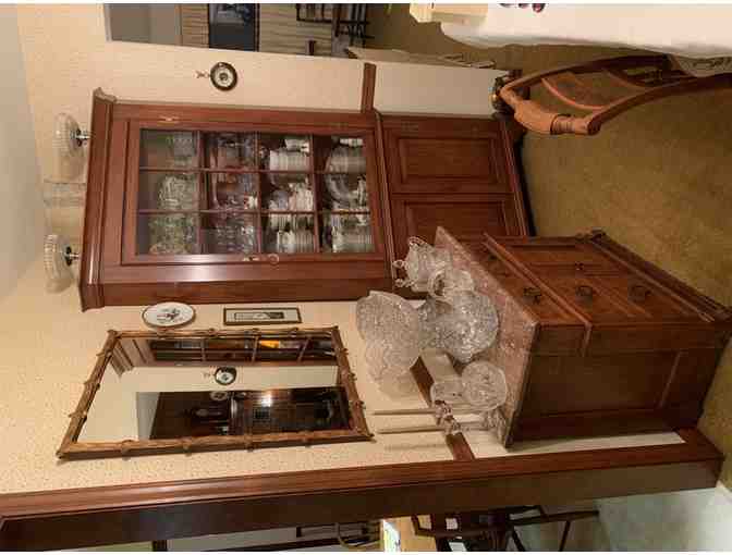 Furniture (1960 Vintage), Henkel Harris, Corner Cabinet (Original Receipts)