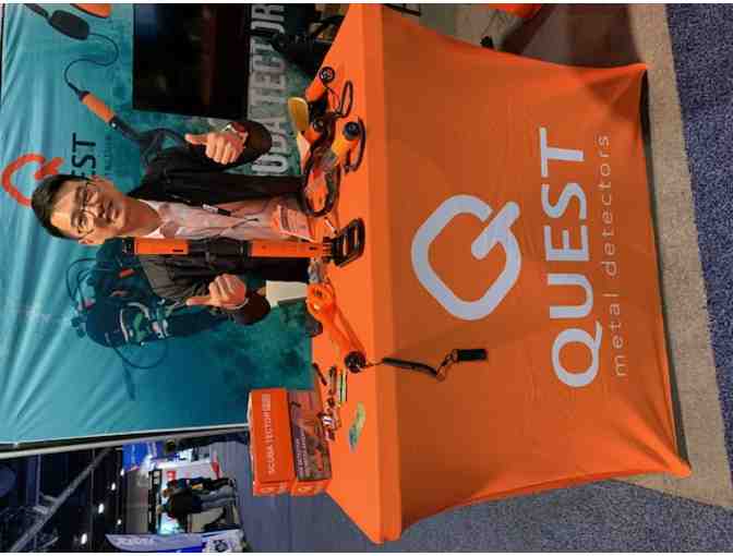 UNDERWATER DETECTOR: 'Scuba Tector, Quest Metal Detector