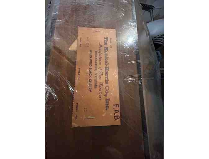 VINTAGE 1960's China Closet (Corner) - Mid-Century Modern, Original Receipts