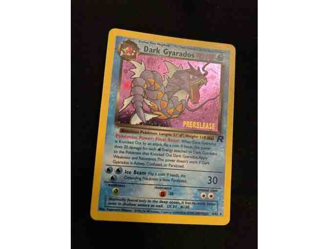 POKEMON 2000, 'Pre-Release', Dark Gyarados (Hologram, Never Played)