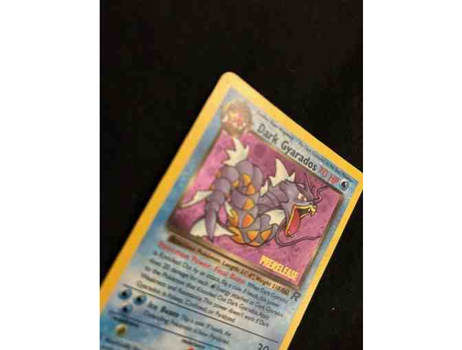 POKEMON 2000, 'Pre-Release', Dark Gyarados (Hologram, Never Played)