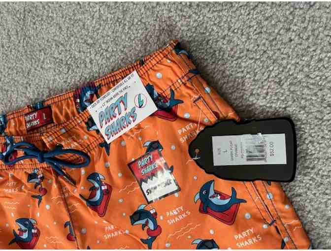 Bathing Suit (O, Large): SHARK ORANGE - Photo 2