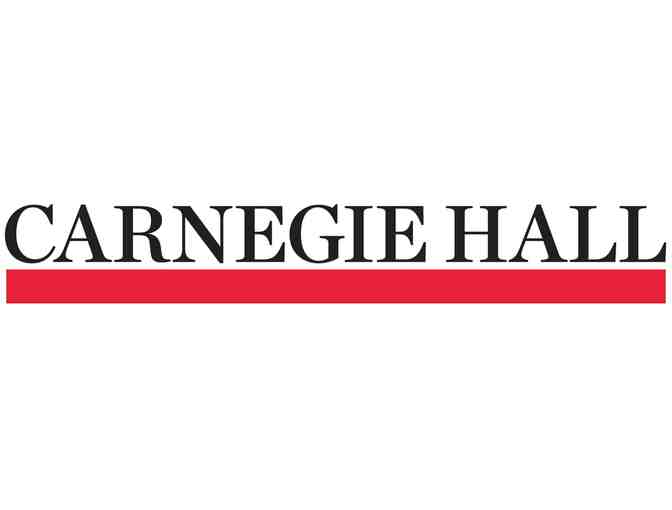 Carnegie Hall Tickets