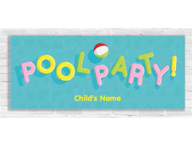 Pool Birthday Party for 18 Kiddos