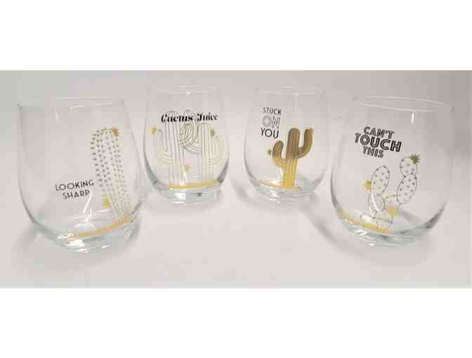 Cactus Wine Glasses